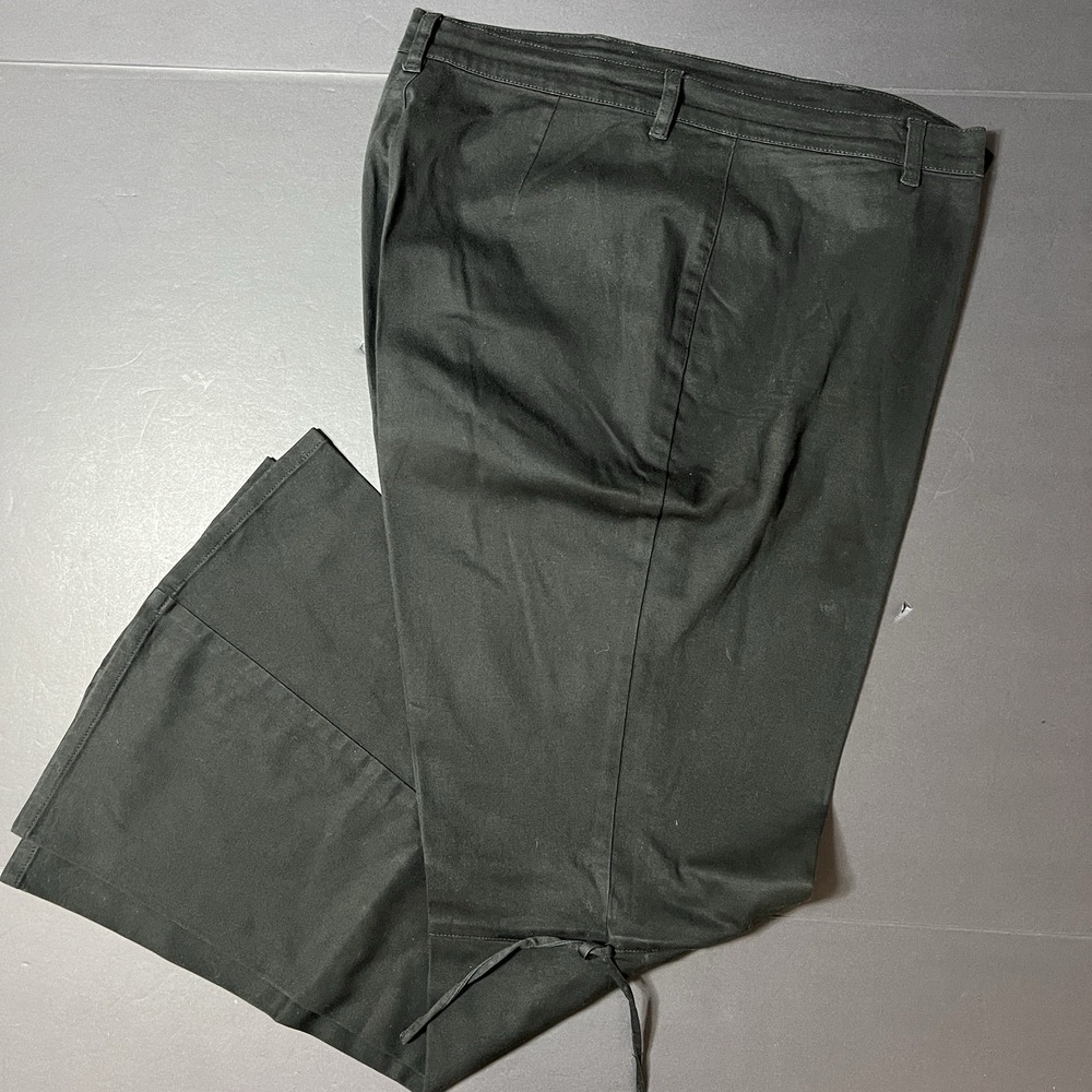 Carolina Blues Black Flare Pants Women's Size 20W Vintage 90s Grunge Whimsigoth
